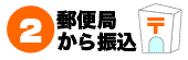郵便局から振込